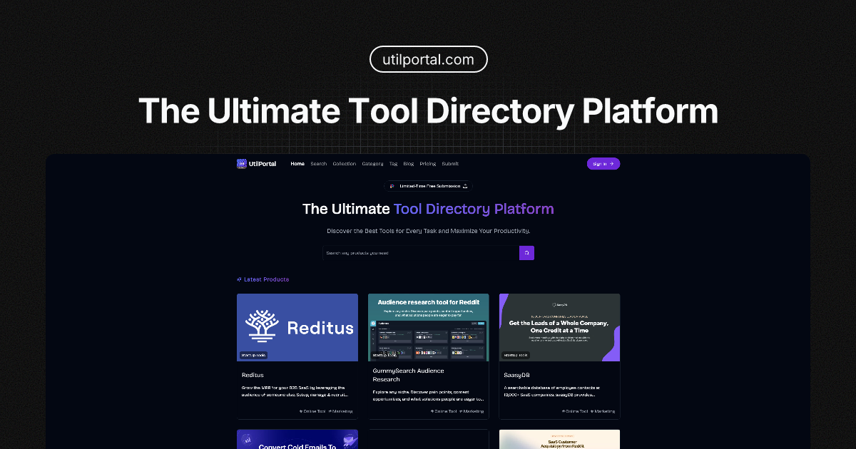UtilPortal screenshot 1